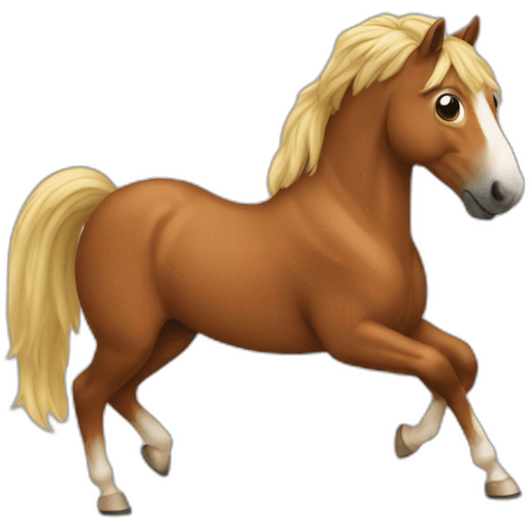 a dancing horse emoji