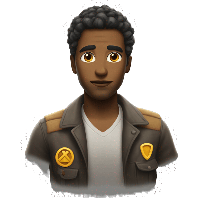 create a V badge emoji similar to those used in Free Fire.  emoji