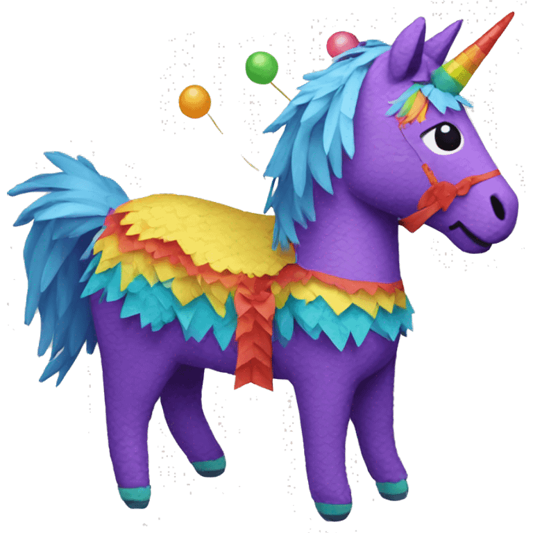 Piñata licorne emoji