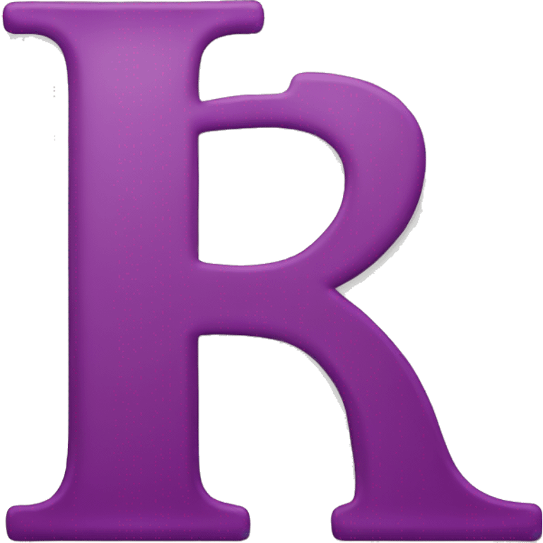 Letter R emoji