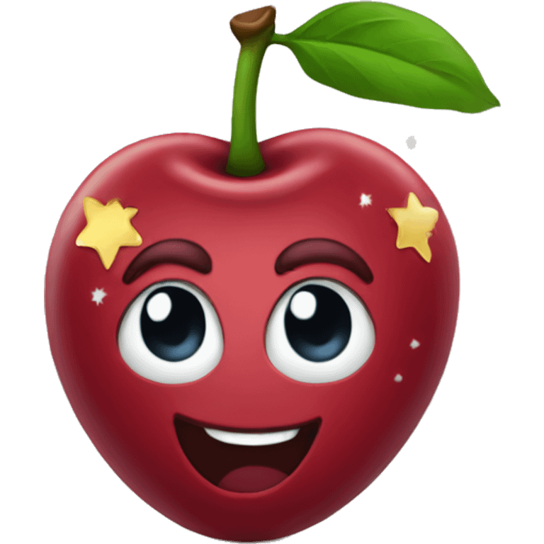 Cherrys with Stars emoji