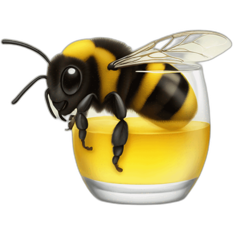 Bumblebee drink emoji