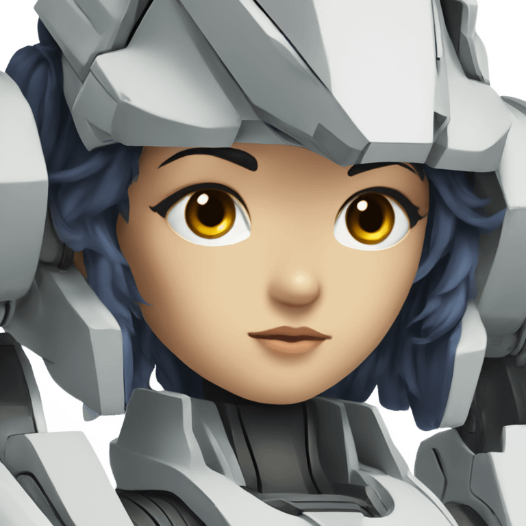 Thick Mecha Gundam Woman emoji