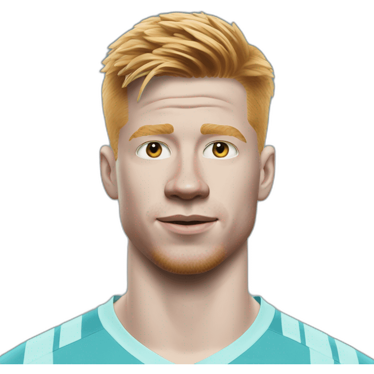 de bruyne realistic emoji