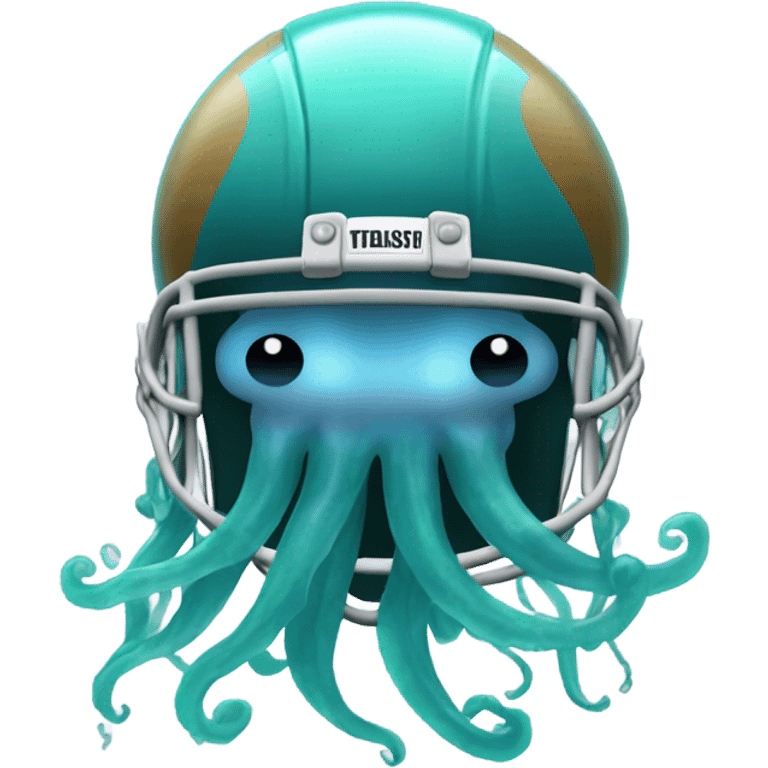 Angry jellyfish patriots football player emoji