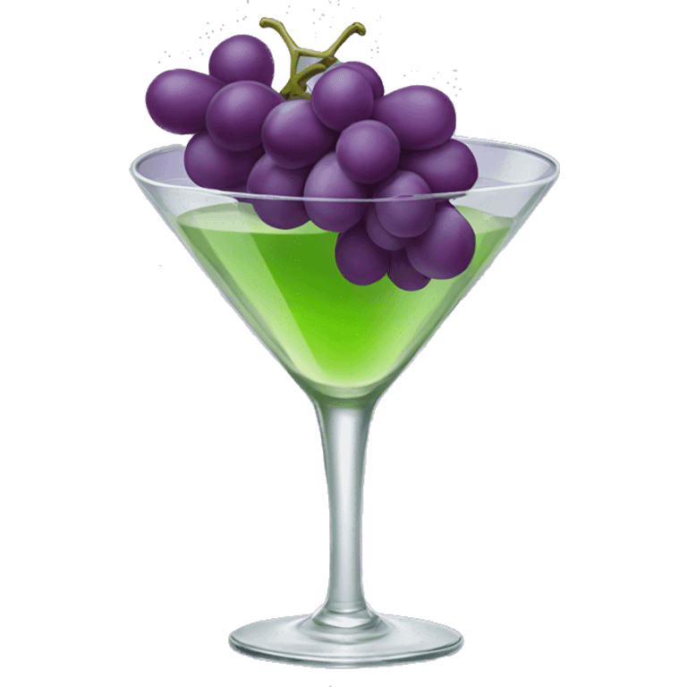 grape martini emoji