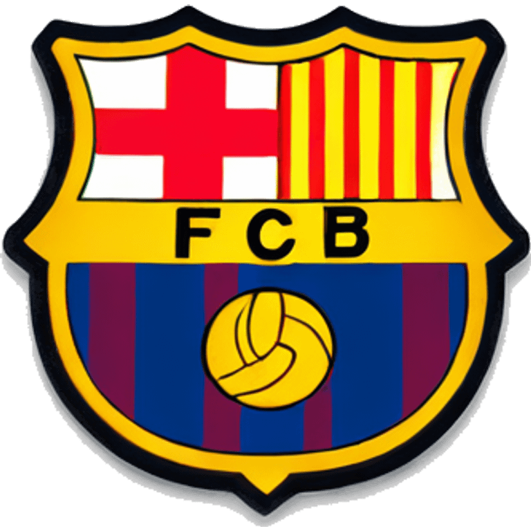 Escudo barça emoji