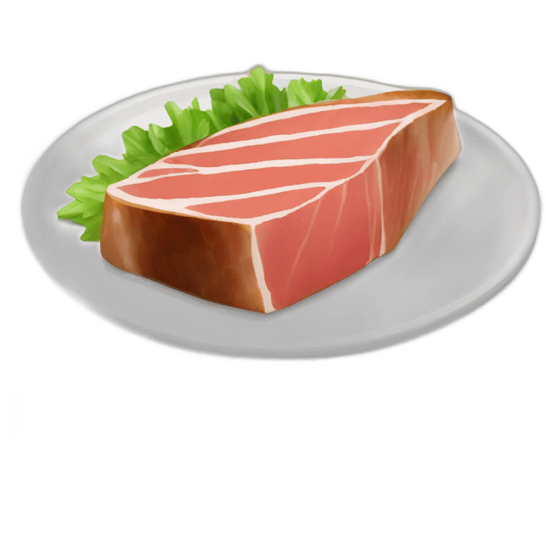 seared tuna-steak emoji