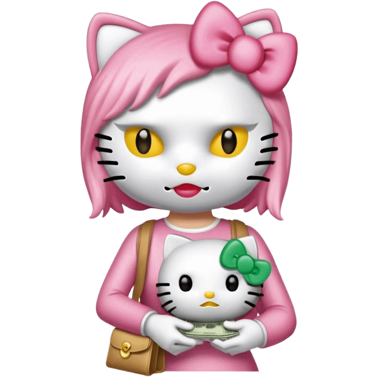 Hello kitty thief emoji