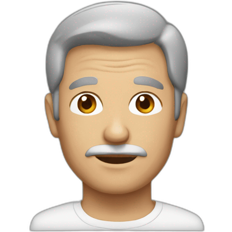  older men with brunette hair emoji