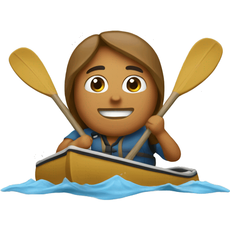 canoeing emoji