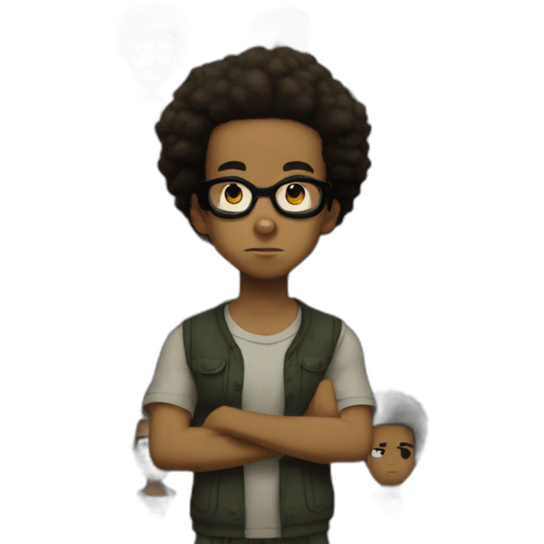 Huey Freeman the Boondocks emoji