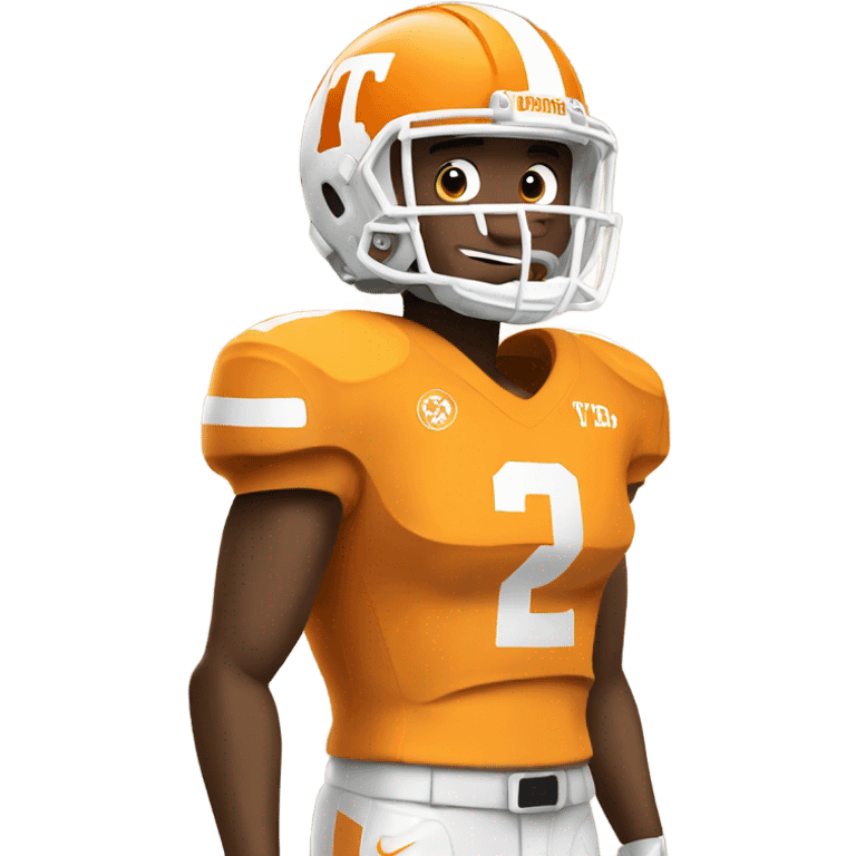 Tennessee volunteers football player emoji