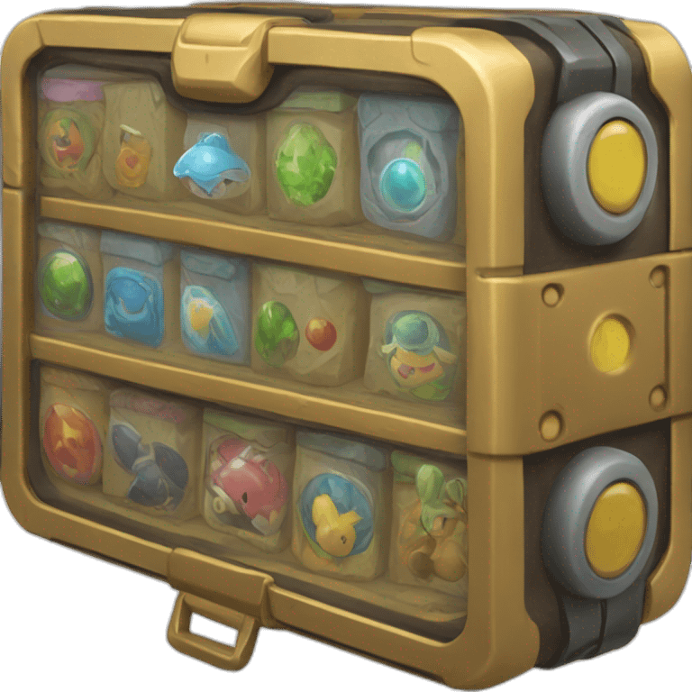 Pokemon Game Case Legendary Epic Random Loot Treasure emoji