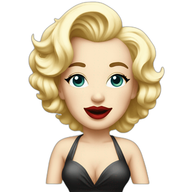 Marilyn Monroe emoji