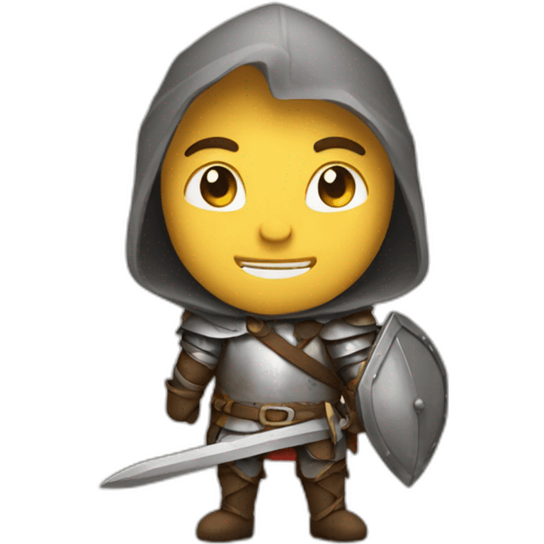 human medieval fighter adventurer emoji