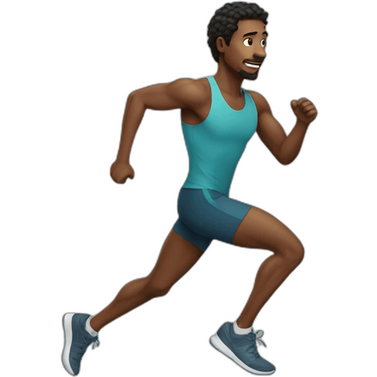 run man emoji