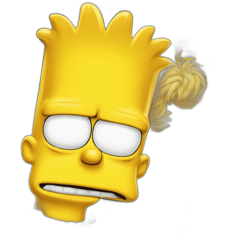 Bart Simpson expresiones emoji