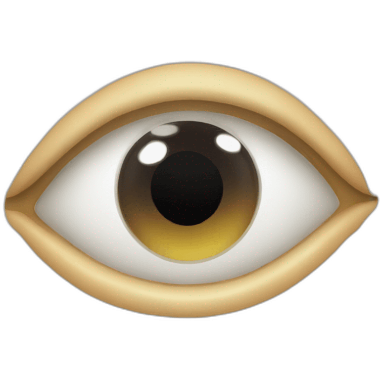 eye looking down emoji