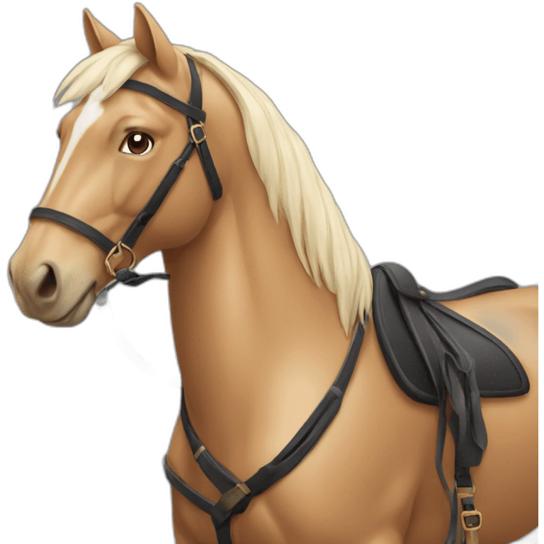 cheval sur cheval emoji