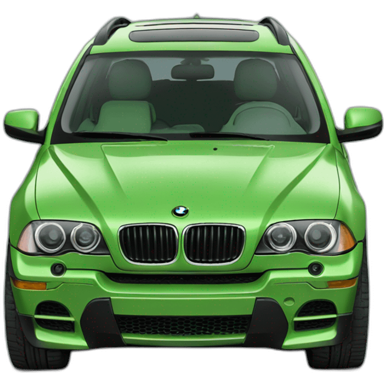 Bmw x5 e53 green emoji