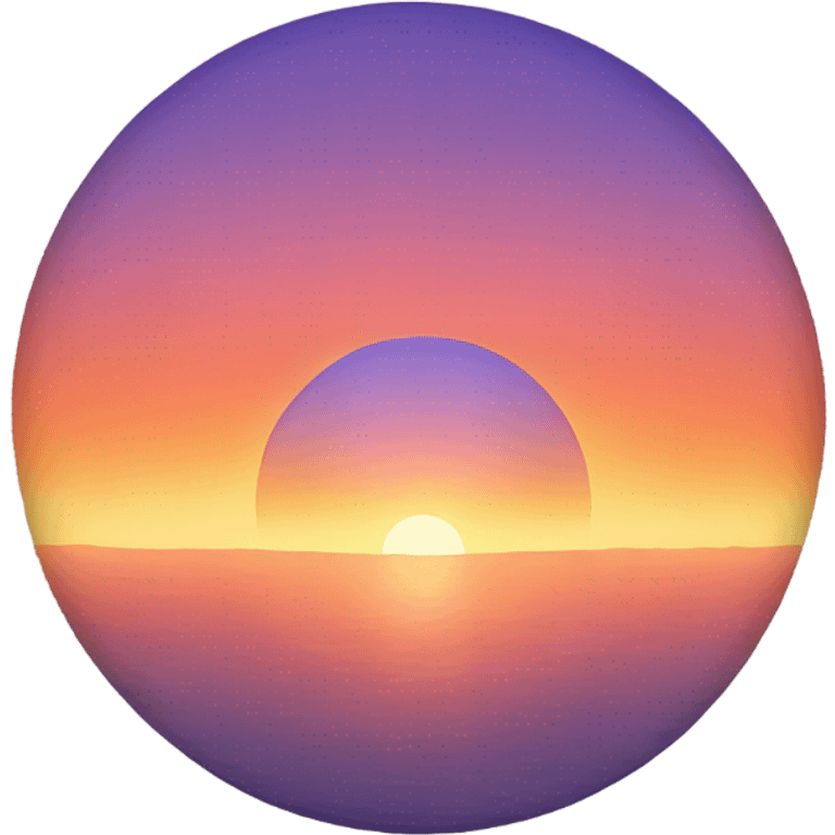 sunset  emoji