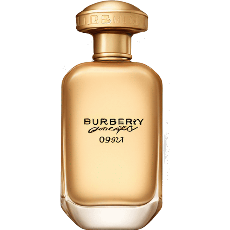 Burberry goddess perfume emoji