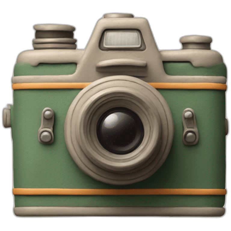 Plasticine Old Film Camera emoji