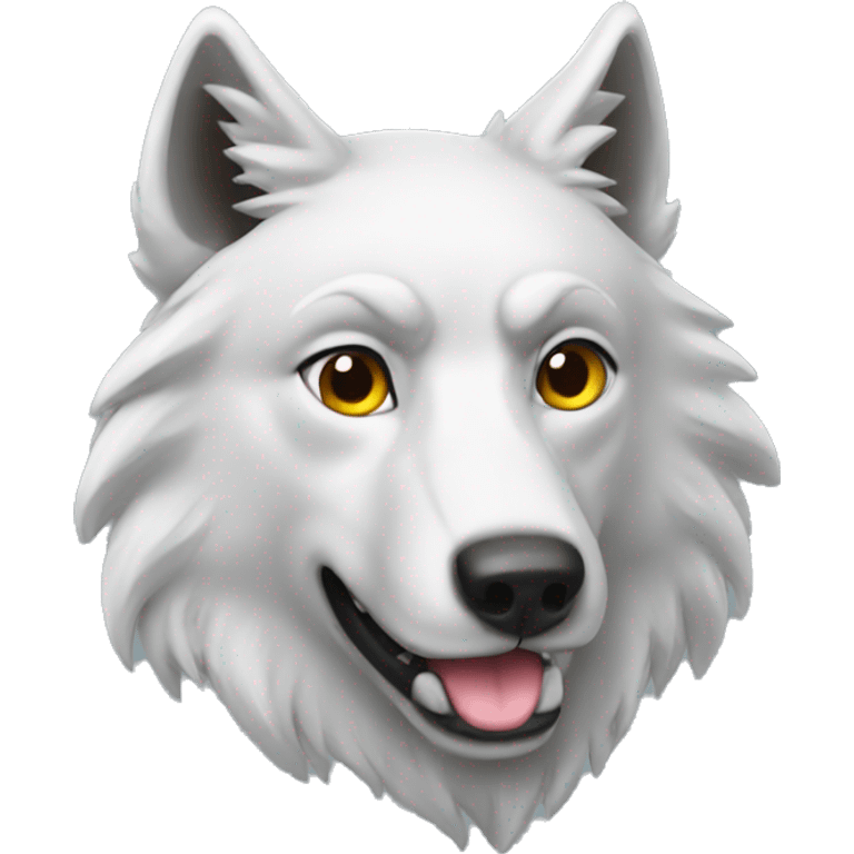 WOLF WHITE emoji