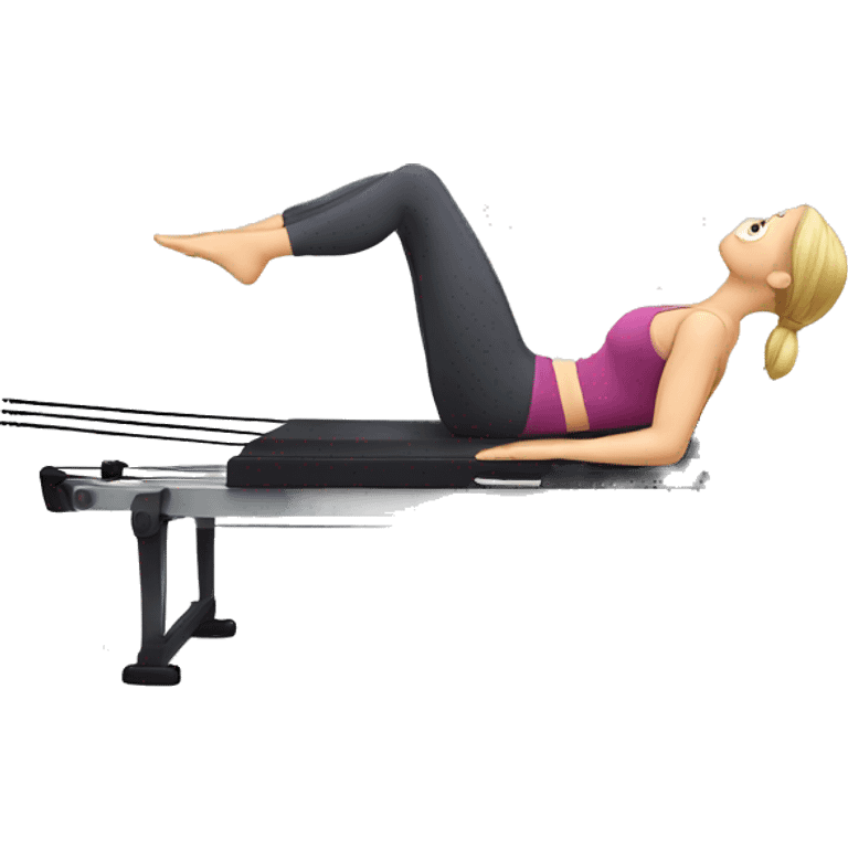 Pilates reformer emoji