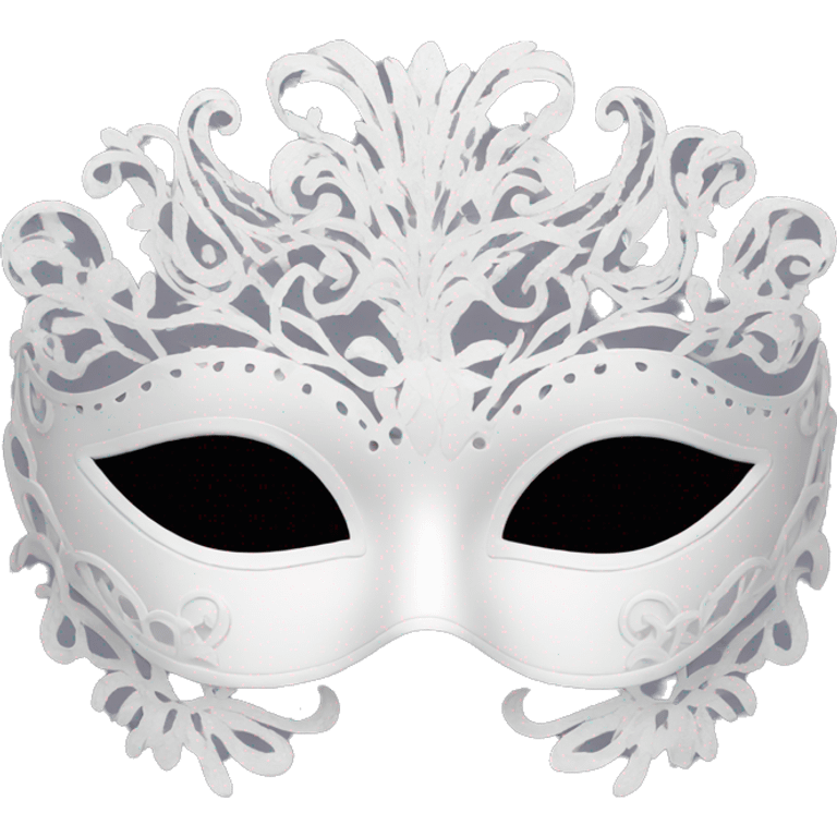 lace mask emoji