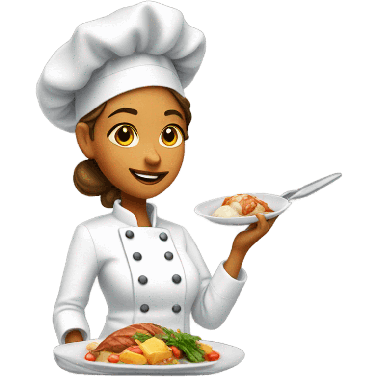 woman chef emoji