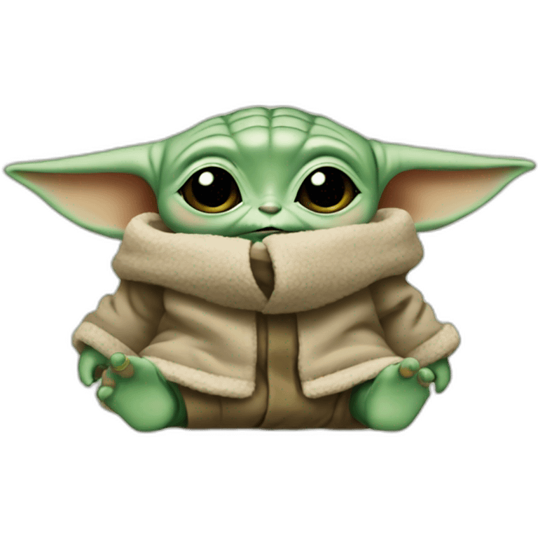 Baby yoda emoji