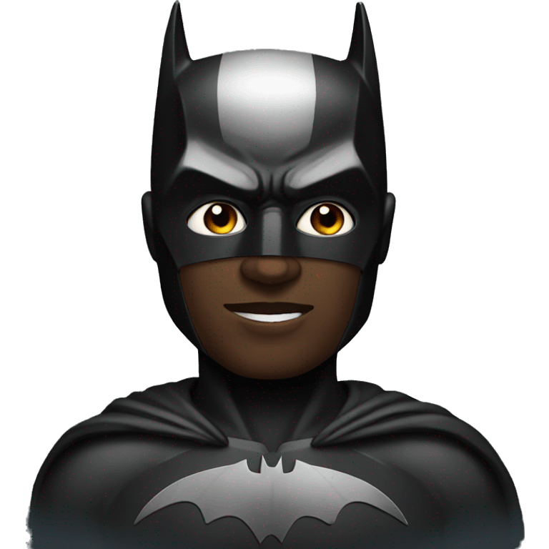 Black Batman emoji