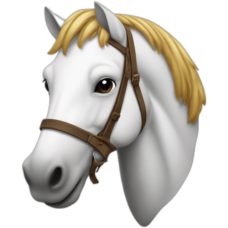 Cheval sur souris emoji