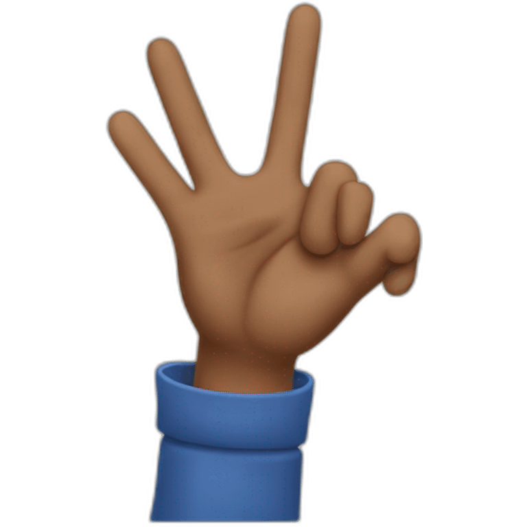 Roy gang sign emoji