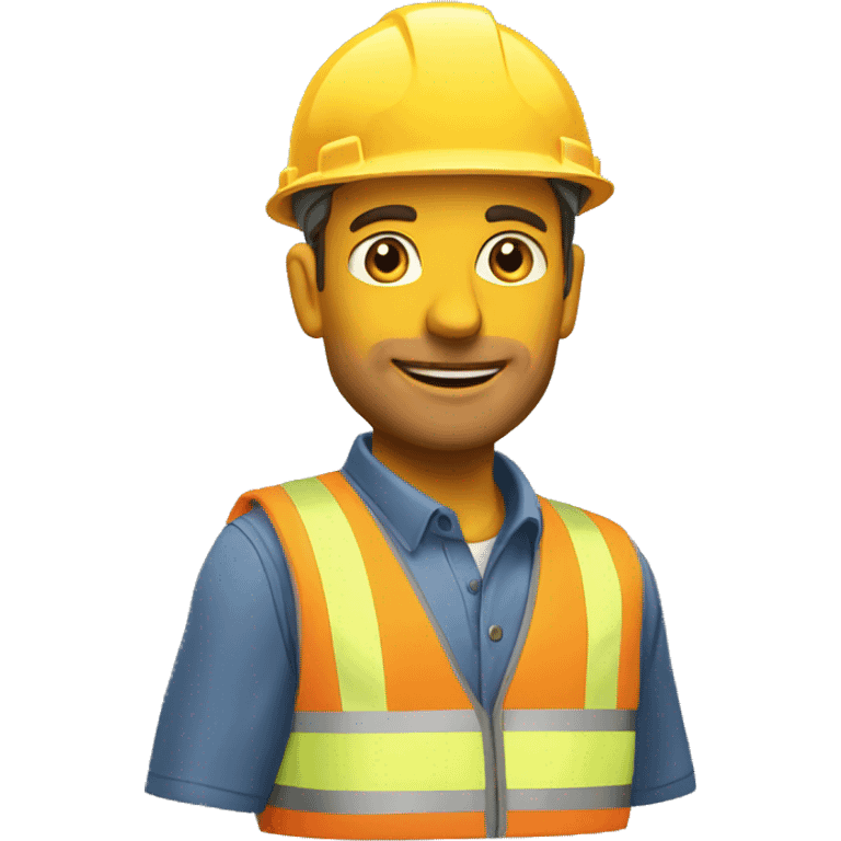 Cône chantier emoji