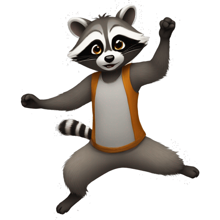 racoon dance emoji