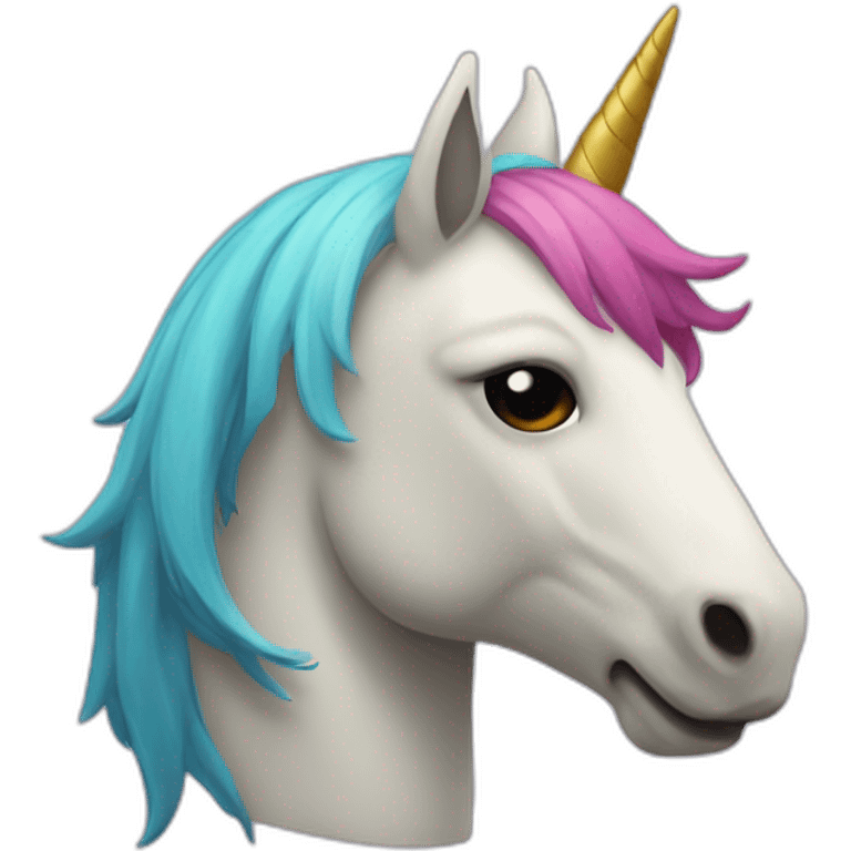 licorne moche emoji