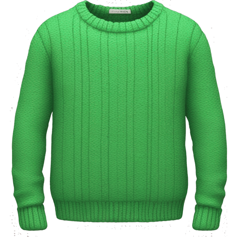 sweater green emoji