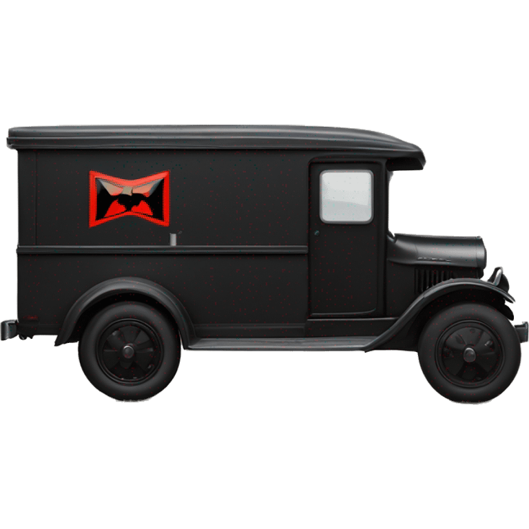 1925 Darth Vader Grumman mail truck emoji