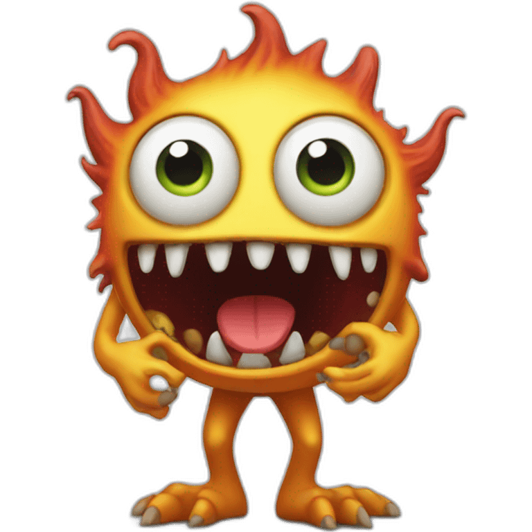 panic monster emoji