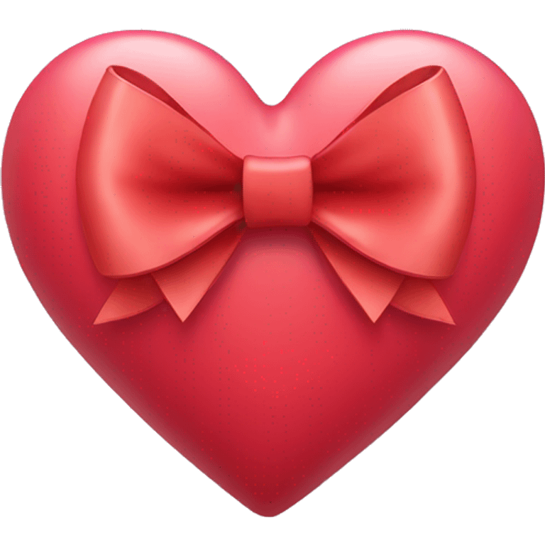 A heart with a bow  emoji