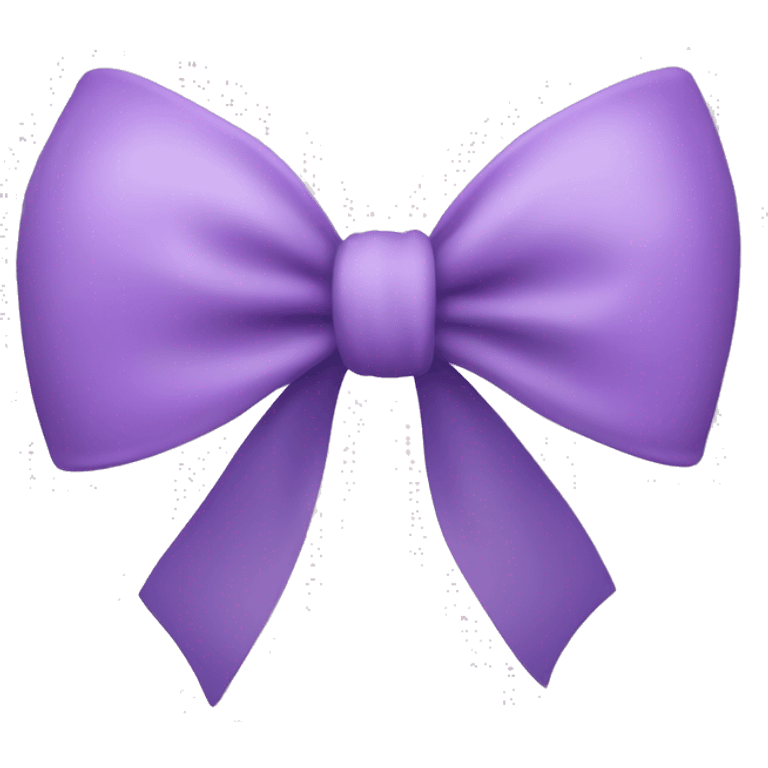 light purple bow  emoji