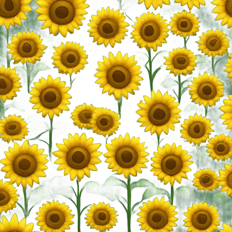 Ramo de girasoles  emoji