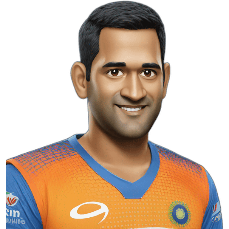 Ms Dhoni  emoji