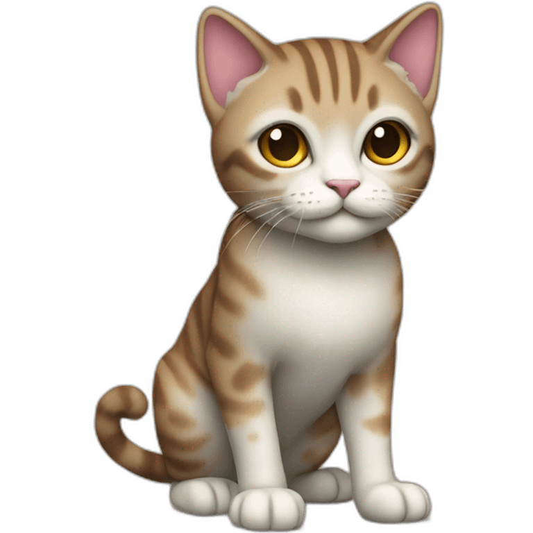 Pixie-Bob Cat Full Body emoji