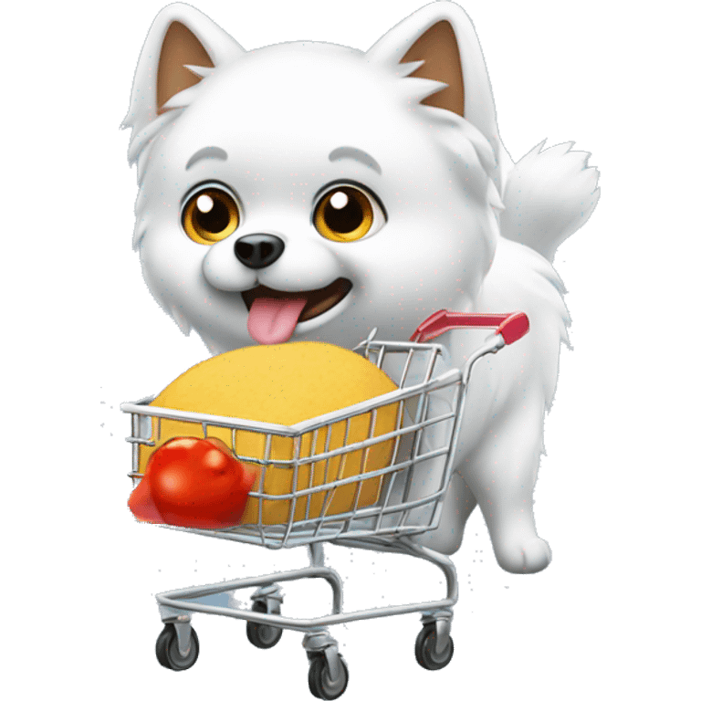 Spitz with trolley emoji