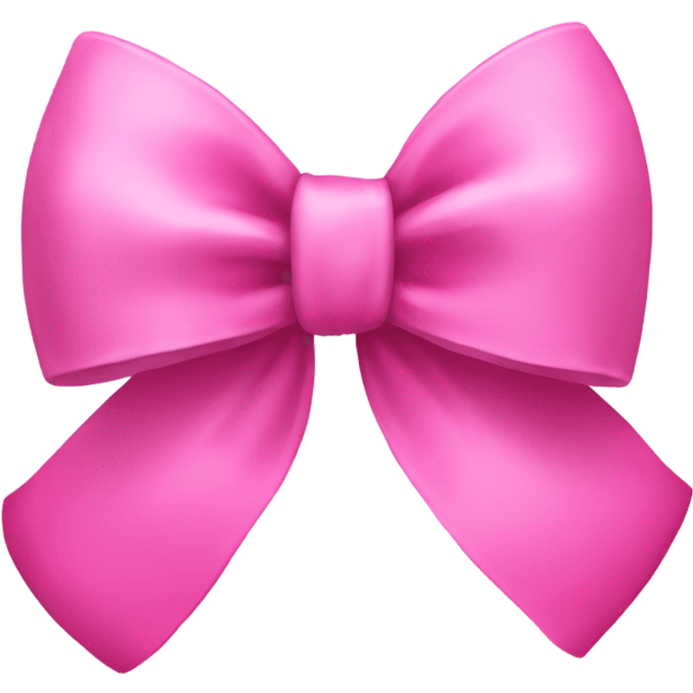 Pink bow emoji