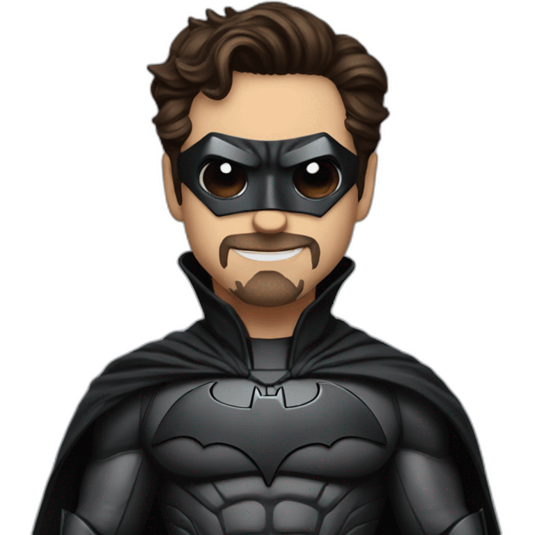 RDJ as Batman emoji